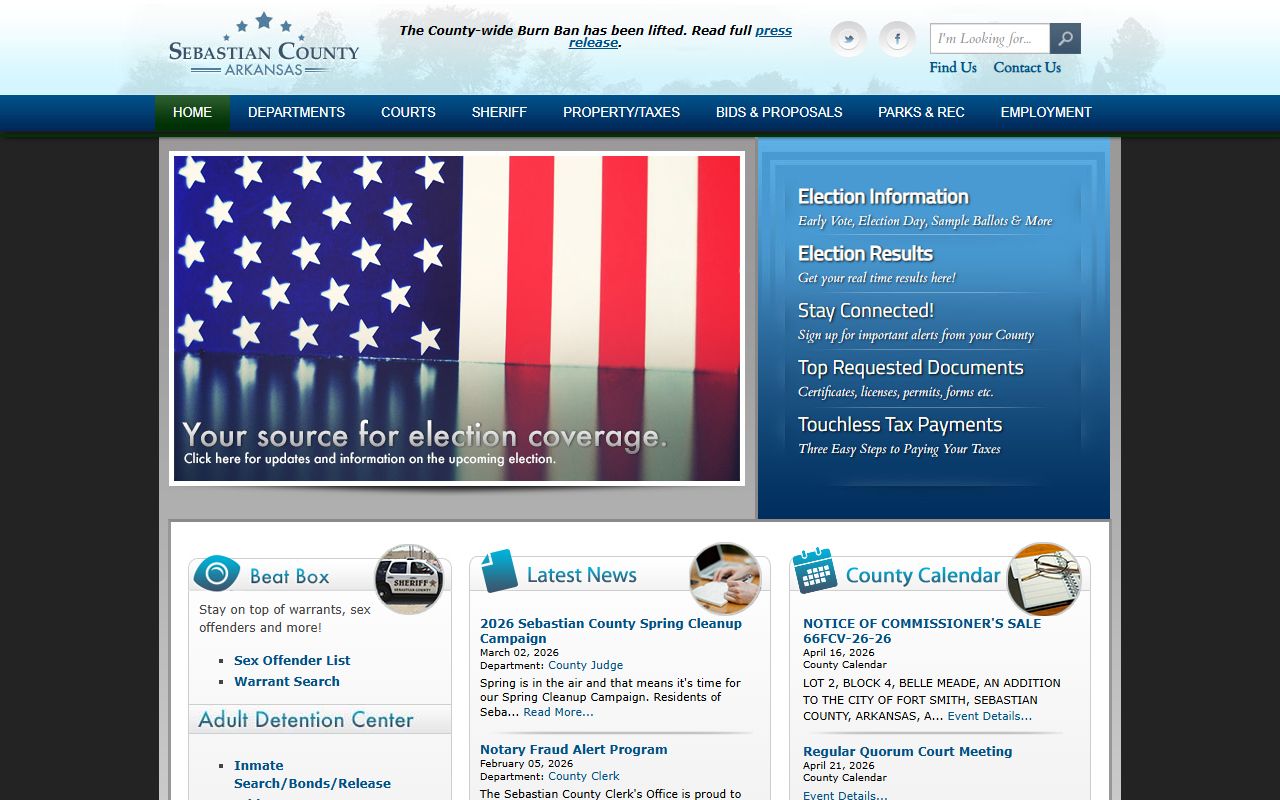Fort Smith dissolution of marriage Sebastian County official website