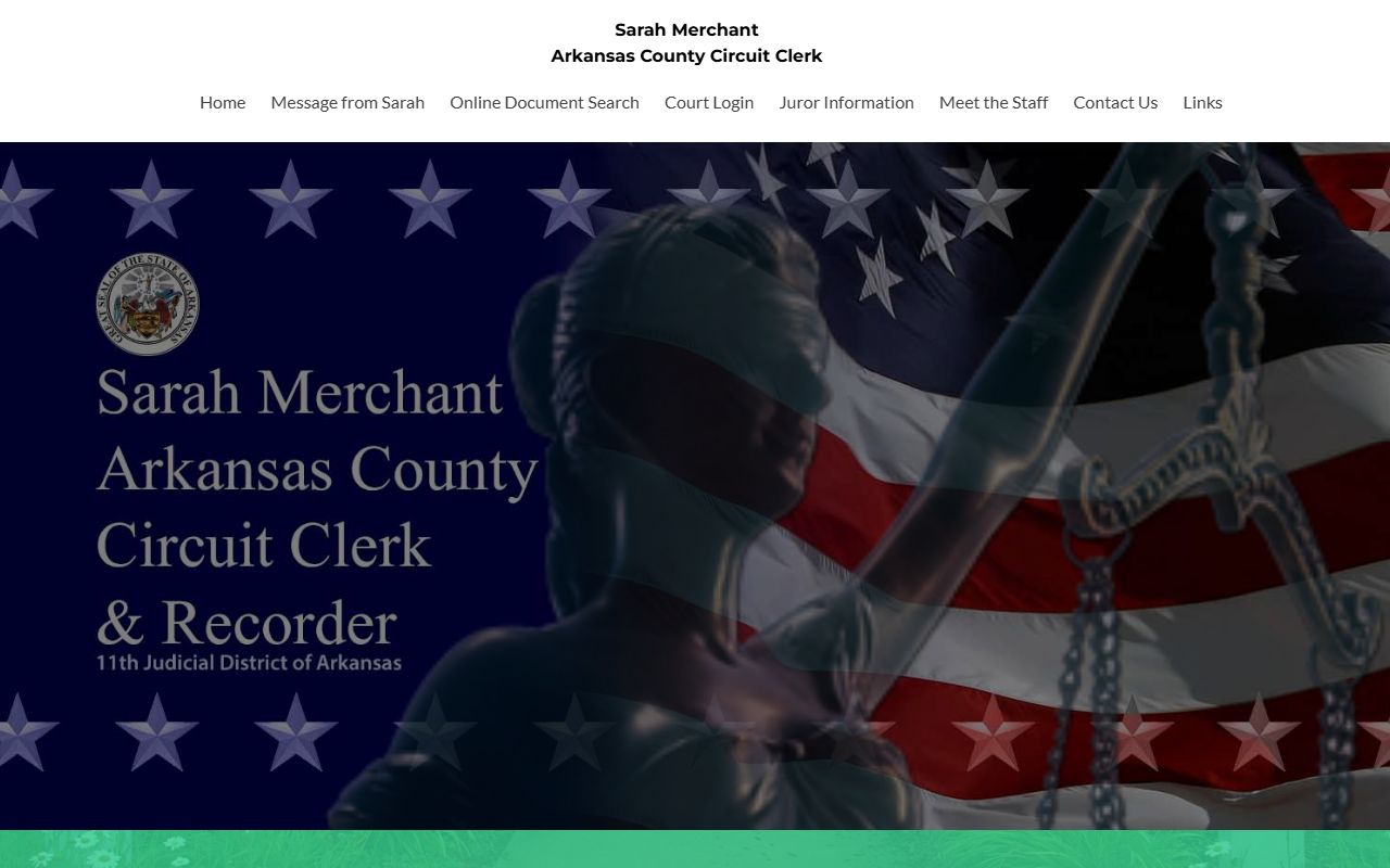 Arkansas County dissolution of marriage Circuit Clerk website